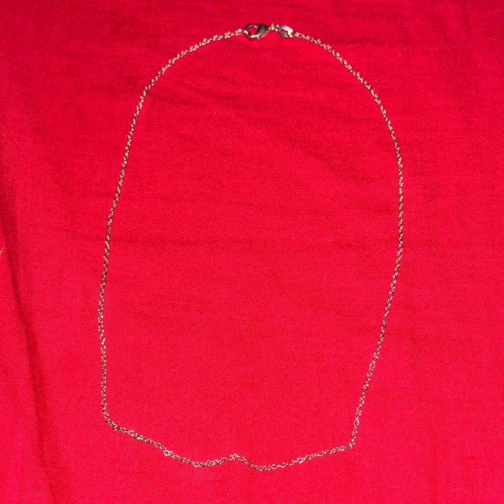 Elegant Silver Chain Necklace Chain